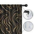 thumbnail image 4 of Blackout Kids Curtains,Black Gold Marble Pattern Childrens Insulated Curtains Set Of 2,Bedroom Essentials,Toddler Room Decor 42"x63", 4 of 5