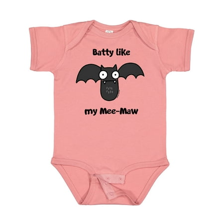 

Inktastic Batty Like My Mee-Maw Gift Baby Boy or Baby Girl Bodysuit