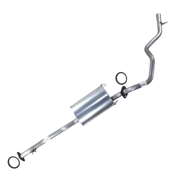 Northeastern Exhaust Muffler & Tail Pipe Exhaust System Kit Fits 1996-1998 Toyota 4Runner 3.4L Federal Emissions - Direct Fit | Stainless Steel | Includes Gaskets