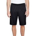 thumbnail image 3 of A4 9" Moisture Management Shorts with Side Pockets, Black, Medium, 3 of 5