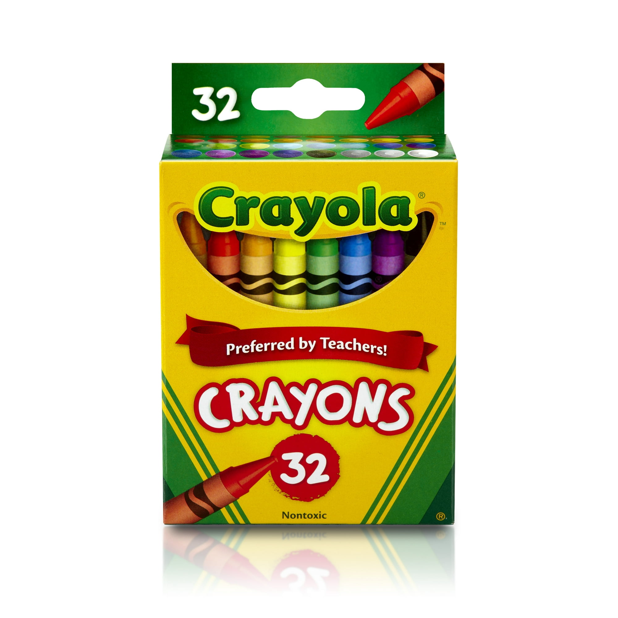 Crayola Crayons, 32 Ct, Easter Basket Essentials, Arts and Crafts, School Supplies, Easter Gift for Kids, Ages 3+