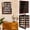 Brown, variant on NWOKYZGH Wooden Coin Display Case, Coin Collection Display Stand for Wall Military Medal Shadow Box Display Cabinet with Recessed Shelves and Acrylic Panel