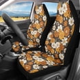 thumbnail image 2 of XYZCANDO Set of 2 Car Seat Covers for car Front Seats Car Front Seat Covers Durable Stretchy, Truck SUV Van Car Seat Covers Set, Floral, 2 of 10