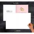 thumbnail image 5 of Koyal Wholesale Funny Wedding Jumbo Card, Happy For You and Your New Ring Blank Greeting Card with Envelope, 1-Pk, 5 of 5