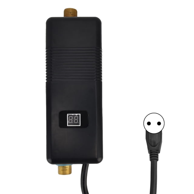 Calentador de agua eléctrico instantáneo Sincero 3500 W negro UE 220 V