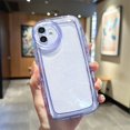 thumbnail image 1 of Funda ovalada transparente a prueba de golpes para iPhone, funda protectora de lente suave para iPhone 11, 12, 13 Pro, Max, 14, X, Xs, Max, Xr, 7, 8, 6s Plus Fivean unisex, 1 of 2