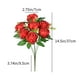 thumbnail image 3 of 1 Rosa Artificial con Caja, Flores de Tela, Ramo de Rosas de Tacto Realista, Tallos Largos, Ideal para Decoración Del Hogar, Bodas, Fiestas y Jardines., 3 of 6
