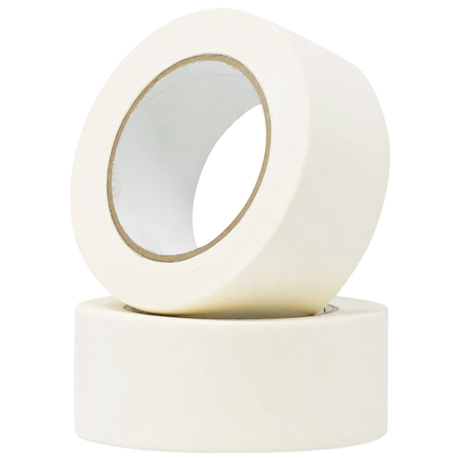 Masking Tape 2 Inch Wide, General Purpose Masking Tape 2 inch x 60.1-Yards, 3" Core, 2/Pack