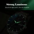 thumbnail image 6 of Poedagar watch men top brand luxury stainless steel business date clock waterproof luminous watches mens sport quartz wristwatch, 6 of 10
