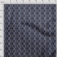 thumbnail image 3 of oneOone Georgette Viscose Fabric Leaves & Floral Block Print Fabric BTY 42 Inch Wide, 3 of 4