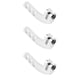 thumbnail image 1 of 3X Transmisor de Metal de 4 Agujeros con Correa para El Cuello, Equilibrador Ajustador para Futaba Radiolink  X9D RC Control Remoto, Plata Horizontal, 1 of 1