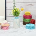 thumbnail image 5 of Uxcell 4 Rolls Raffia Ribbon, 109 Yard Paper Twine String for Festival Gifts Wrapping, Orange Green, 5 of 6