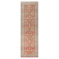 thumbnail image 3 of JONATHAN Y MODERN PERSIAN 2 x 8 Runner Rug, India Flower and Vine - Burgundy, MDP303A-28, 3 of 9