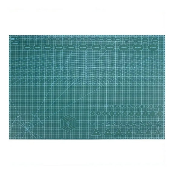 SHegdu 35.43" x 23.62" Self Healing Cutting Mat Gridded Cutting Board,Rotary Cutting Double-Sided 3 Layer Cutting Pad for Crafts, Sewing, Quilting, Scrapbooking