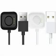 thumbnail image 1 of ccwmincc Compatible with OnePlus Watch 2R Charger, USB Charging Dock Cable Compatible with OnePlus Watch 2, 2R Smartwatch (2 Pack-Black+White), 1 of 1