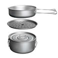 thumbnail image 2 of Almencla Camping Cookware Mess Kit Camp Kitchen Equipment for Fishing Outdoor Camping Set Pot, 2 of 8