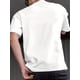 thumbnail image 2 of Leaf & Slogan Pattern Print Men's T-shirt, Graphic Tee Men's Summer Clothes, Men's Outfits, 2 of 8