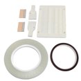 thumbnail image 1 of 10 Inch Tape Splicing Set, ABS Rail Open Tape Splicing Kit for Repairing with Adapter for Universal Reel to Reel Tape Recorders, 1 of 7
