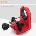 thumbnail image 2 of Door Lock Installation Kit, Door Lock Jig, Only for Wood Doors Orange, 2 of 5