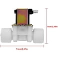 thumbnail image 2 of 12V DC Plastic Sole Valve 3/4'' DN20 Normally Closed N/C Flow Switch Water Inlet Quick Connect, 2 of 5