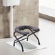 thumbnail image 1 of Asiento de inodoro plegable Silla cómoda Antideslizante Usos múltiples Cómodo Fácil de lavar Asiento de inodoro en cuclillas para ancianos Asiento de Altura 30cm, 1 of 8