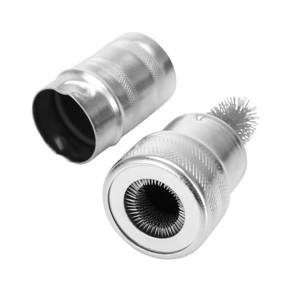 OEMTOOLS 25127 Battery Terminal Brush, 2 Piece, Clean Terminal Posts & Battery Cable Clamps with This Tool Set, Removes Corrosion, Dirt, & Grime from Battery Terminals & Cables, Steel Body