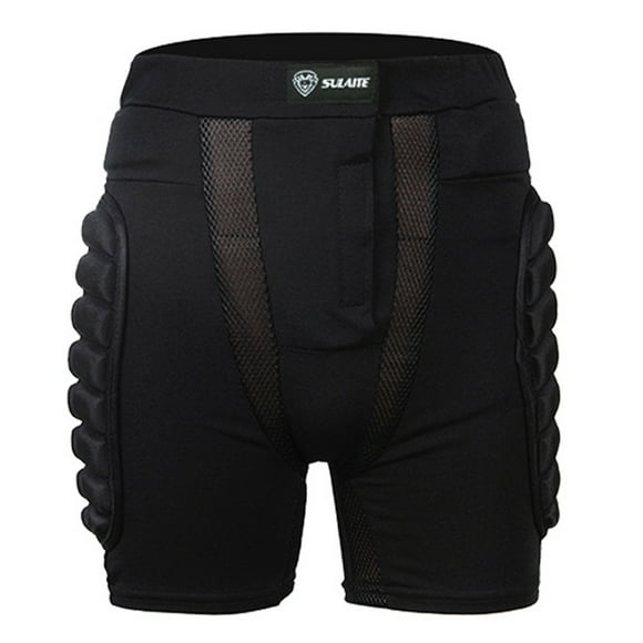ikayaa Hip Butt Protection Padded Shorts Armor Hip Protection Shorts Pad for Snowboarding Skating Skiing Riding
