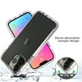 thumbnail image 5 of Allytech Gradient Clear Case for iPhone 13 Pro - Built-in Screen Protector - Hard PC + Flexible TPU Hybrid Shockproof Anti-Scratch Full Body Protection No Yellowing Ultra Slim Case - Clear, 5 of 5