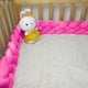 thumbnail image 4 of Almohada de bola de nudo largo tejida, bola de nudo, cama decorativa para habitación de niños, 4 of 5