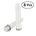 thumbnail image 4 of FUEENIRVA 8Pcs Clear Plastic Tubes For Portable Carry And Handy Use 5.5x1x0.9in, 4 of 7