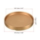 thumbnail image 2 of Plato de goteo para maceta redonda de cerámica Uxcell, color dorado, 5", 2 of 6
