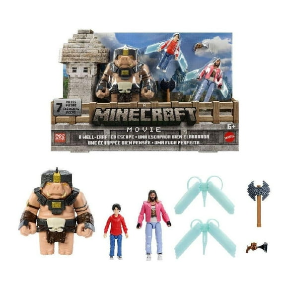 Figura de Acción MATTEL Minecraft Paquete Escape Épico