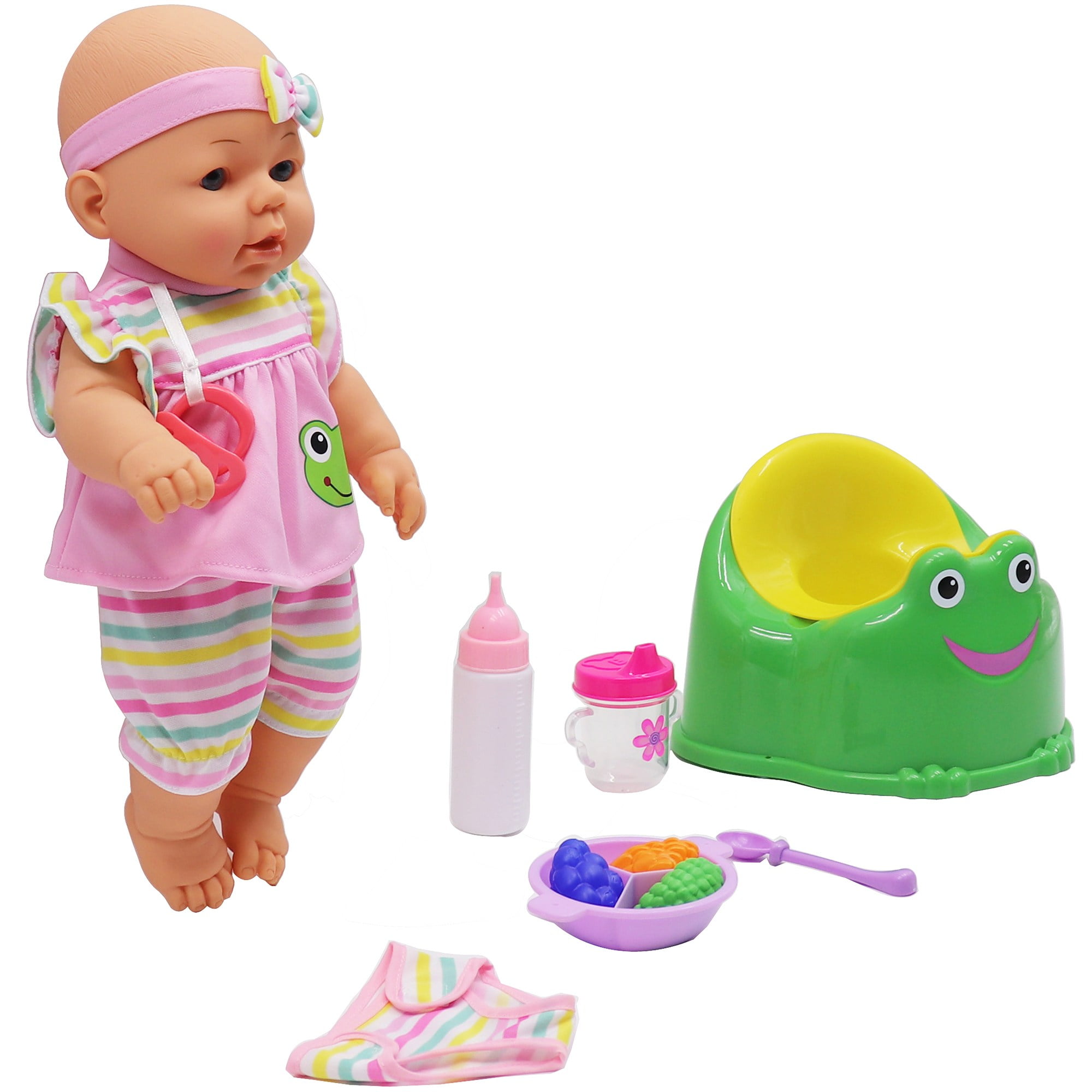 Baby doll and store potty