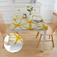 thumbnail image 2 of Acheng Stars Square Tablecloth Outdoor Picnic Camping and Indoor Kitchen Dining Party 100% Polyester Fiber 36*36, 2 of 8