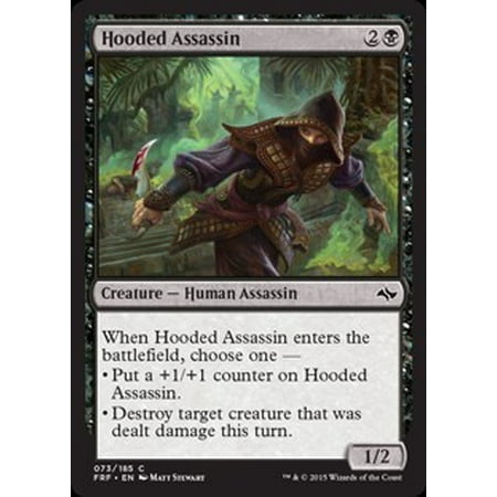 MtG Fate Reforged Hooded Assassin [Foil]