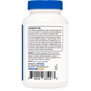 Nutricost Caffeine Supplement Pills 100mg Per Serving, 250 Capsules