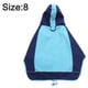 thumbnail image 2 of Chubasquero con capucha para perros, chaqueta impermeable portátil para mascotas, chubasquero para mascotas con tira reflectanteAzulNúmero ocho, 2 of 5