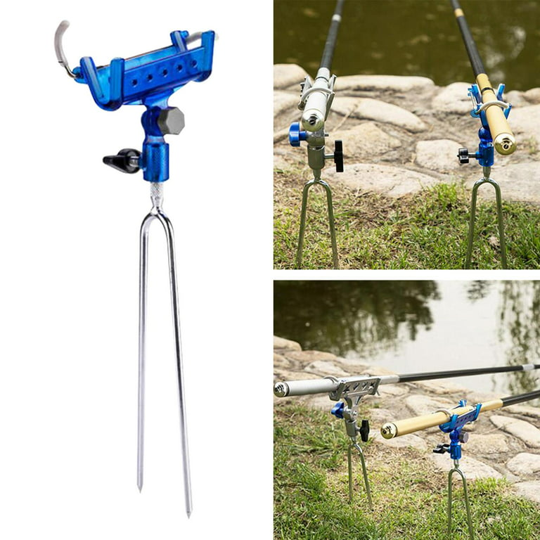 Adjustable Automatic Fishing Rod Holder Rack, Ground Stake Stand