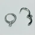 thumbnail image 4 of ZheElen Copper Earring Finding Clasp Pendant Dangling Earrings Components Hook Jewelry Handmade Accessory for Professional White Gold Silver, 4 of 6
