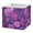 Lavender Bohemian Pattern, variant on Foldable Fabric Storage Bin Home Cubes Clothing Organizer Bins Large Collapsible Box Basket for Home Organizer Lavender and Pink Flowers