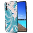thumbnail image 1 of Compatible with Samsung Galaxy S21+ Plus Phone Case, Blue-Marble999-85 Case Silicone Protective for Teen Girl Boy Case for Samsung Galaxy S21+ Plus, 1 of 1