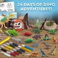 thumbnail image 2 of NATIONAL GEOGRAPHIC 2025 Dinosaur Advent Calendar - Christmas Countdown Calendar with 24 Dino Activities & Figures, 2 of 7