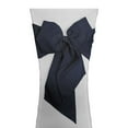 thumbnail image 7 of LA Linen Pack of 10 Polyester Poplin Chair Bows 8 by 108-Inch, Coral, 7 of 7