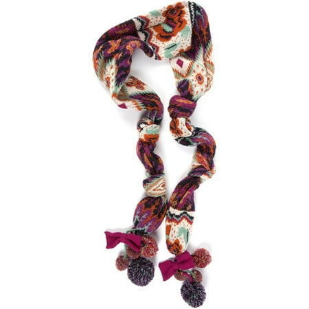 MUK LUKS Boho Pommy Scarf