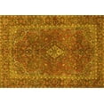 thumbnail image 1 of Ahgly Company Indoor Rectangle Persian Yellow Traditional Area Rugs, 7' x 9', 1 of 4