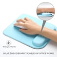 thumbnail image 2 of facefd Ergonomic Mouse Pad Wrist Rest Support Mousepad with Nonslip Base for Laptop Computer Gaming and Office No.2, 2 of 6