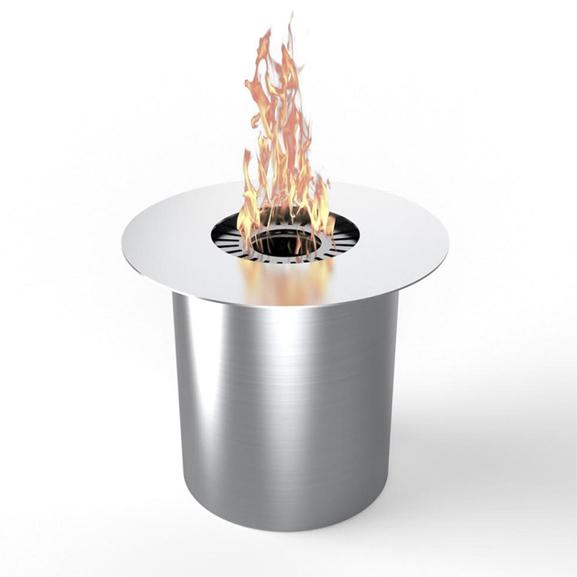 Moda Flame PRO Ethanol Circular Cup Burner Insert For Easy Conversion from Gel Fuel Cans, Gel Fireplace Fuel, Gel Fire Cans
