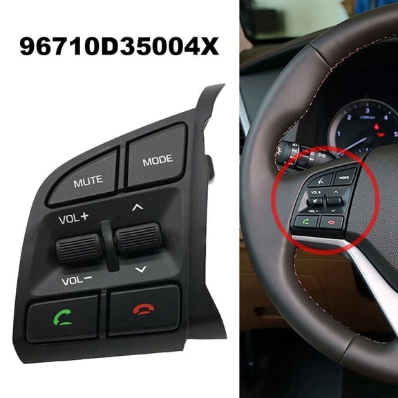 96710D35004X Steering Wheel Control Switch Left Fit for Hyundai Tucson 2016-2018