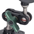 thumbnail image 4 of NFTIGB Magnetic Phone Holder 360 Degree Rotation Aluminum Alloy Car Dash Mount Cell Phone Support Bracket Universal Windshield Cellphone Cradle For Motion Cameras, 4 of 9