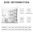 thumbnail image 5 of BANET Pillowcases- Pillow Case Gift Gifts for Girlfriend Gifts for Him and Her White, 5 of 5